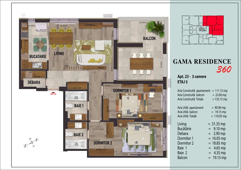 Oltenitei, Gama Residence